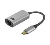 ACT AC7080 - Adaptateur réseau - USB-C 3.2 Gen 1 - Gigabit Ethernet x 1 - gris