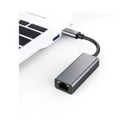 INF Adaptateur réseau USB-C vers RJ45, adaptateur Ethernet pour ordinateur portable USB-C pour réseaux Gigabit via USB 3.0