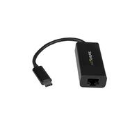 StarTech.com Adaptateur USB C vers Gigabit Ethernet - Noir - Adaptateur Réseau LAN USB 3.0 vers RJ45 - USB Type C vers Ethernet
