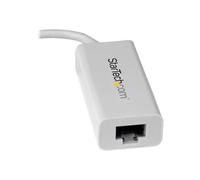 StarTech.com Adaptateur USB C vers Gigabit Ethernet - Blanc - Adaptateur Réseau LAN USB 3.0 vers RJ45 - USB Type C vers Ethernet