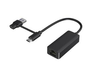 Adaptateur réseau USB externe - Aucun pilote nécessaire, connectivité Web fiable | consoles, streaming vidéo, port LAN Plug and Play avec transmission vidéo claire, câble de données sans pilote pour