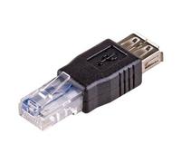 - Adaptateur réseau - USB (F) pour RJ-45 (M) - USB 2.0 - noir