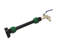 Adaptateur Réservoir pour ibc S60x6 pour Eau Pluviale Adaptateur | Robust Plastic, S60x6 Thread, Tool-free Install, Rainwater Systems, Garden Water Management
