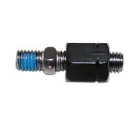 HIGHSIDER Mirror adaptateur M8 fil gauche à M8, noir, noir