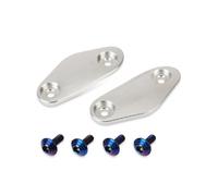 Adaptateur Rétroviseur Pour 675SR Pour 675SRR Pour 675SR-R Pour 675 SR SRR Moto Rétroviseurs Sièges Couvercle Décoratif Base Miroir Supports(White)