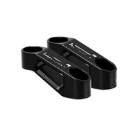 Adaptateur Rétroviseur Pour 7 9 Pour GT Pour Extensions De Rétroviseurs Moto Entretoises Adaptateur D'extension(Black)