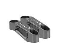 Adaptateur Rétroviseur Pour 7 9 Pour GT Pour Extensions De Rétroviseurs Moto Entretoises Adaptateur D'extension(Titanium)