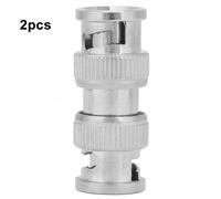 Adaptateur RF pour caméra de sécurité CCTV, connecteur usb, BNC mâle à BNC mâle M/M, 2 pièces