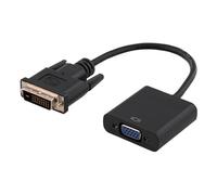 Adaptateur Riff Full HD 1080P DVI-D vers VGA/convertisseur de câble vidéo 25 broches vers 15 broches (0,23 m)