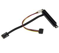 Adaptateur Riser PCIe Gen 3.0 16x vers M2 E A Key - Longueur de la nappe 20cm