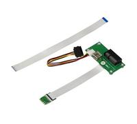 KALEA-INFORMATIQUE Adaptateur Riser PCIe x4 vers M2 E A Key avec nappe blindée 15cm ou 25cm