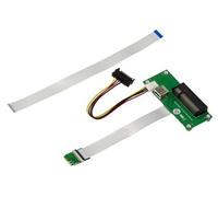 KALEA-INFORMATIQUE Adaptateur Riser PCIe x8 vers M2 E A Key avec Nappe blindée 15cm ou 25cm pour Monter Une Carte PCI Express 8X sur Un Port M.2 EA Key