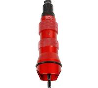 Adaptateur Rivet rapide, 600 tours/minute, hauteur de levage maximale 1,7 cm, 6 embouts inclus, rouge
