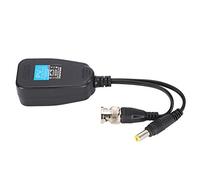 Adaptateur Rj45 CCTV Poe vers Bnc Convertisseur ABS Plastique 1 Paire Passif CCTV Coax Bnc Vidéo Alimentation Balun Émetteur-récepteur vers connecteur Rj45