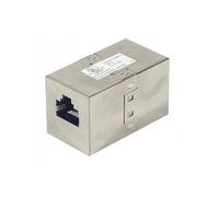 Adaptateur RJ45 femelle femelle CAT5e blindé - Monobloc Femelle/Femelle