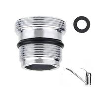 Adaptateur Robinet Mitigeur M18.5 - M22 pour Ikea, Grohe, Neoperl Tj, Filtre Brita, Connecteur de Robinet En Métal pour Connecter Les Aérateurs au Robinet