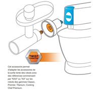 Adaptateur robot - KAT001ME - Robot ménager - KENWOOD (16730)