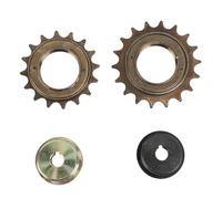 Adaptateur roue vélo 16T 18T en fer - Kit 2 pièces compatible moteurs MY1016Z MY1016 MY1018 MY1020 - Durable et résistant contre corrosion, installation facile, idéal pou