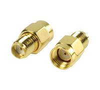 Adaptateur RP SMA mâle - SMA femelle x 2