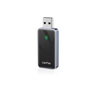 Adaptateur sans fil 2-en-1 CarPlay et Android Auto BY967B