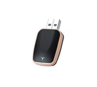 Adaptateur sans fil 2 en 1 Carplay et Android Auto Slim, Smart USB Car Play, reconfiguration automatique, compatible USB Étiquette