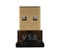 Adaptateur sans Fil 5.0 USB 2.0 Émetteur-récepteur Bimode PC | Boîtier en Plastique, Faible Consommation, Connexion de Plusieurs Appareils, Compatible Ordinateurs Couleur Aléatoire