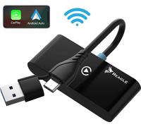 Adaptateur Sans Fil Avec Carplay Intégré Android Auto Apple Iphone, Mini-Adaptateur Sans Fil, Plug And Play