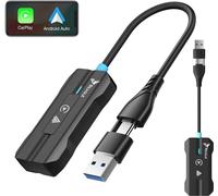 Adaptateur Sans Fil Avec Carplay Intégré Voiture Android Apple Iphone, Mini Adaptateur, Plug And Play Sans Fil, Reagle