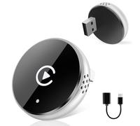 Adaptateur sans fil CarPlay 2 en 1 pour CarPlay & Android Auto, mis à niveau filaire vers Mini Car Play avec rallonge USB de type C, compatible avec Apple iPhone iOS 10+ et véhicules avec Wired