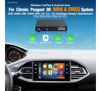 Adaptateur sans fil CarPlay Android Auto AUTOTOP pour SMEG Citroën C3 C4 C5 DS3 DS4 DS5 DS6 Peugeot 208 308 508 3008 Caméra de recul Decoder + Camera