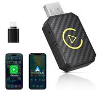 Adaptateur Sans Fil Carplay & Android Auto, Mini Stick Pour Convertir Carplay/Android Auto Filaire En Sans Fil, Compatible Av