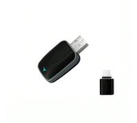 Adaptateur sans fil CarPlay, convertisseur filaire vers sans fil CarPlay, connexion automatique au système intelligent de la voiture, plug and play, CarPlay intelligent par Bluetooth, permet de passer