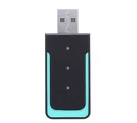 Adaptateur sans Fil, Convertit Le Câble Filaire en Dongle Plug and Play sans Fil pour Auto, Connexion Rapide, sans Latence, Compatible avec i os Phone iOS 10+ (Blue)