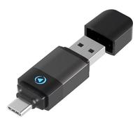 Bigben Connected Adaptateur sans fil Force Play USB A + C vers CarPlay et Android Auto Noir