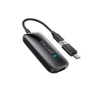 Avizar Adaptateur sans fil Ottocast USB et USB-C pour CarPlay et Android Auto Noir