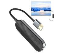 Adaptateur Sans Fil pour Écran,Dispositif de Mise en Miroir des Médias en Haute Définition,Adaptateur Prêt À L'Emploi | Pour Maison Appartement Dortoir Voyage Et Vacances Salon Chambre Salle De Réunio