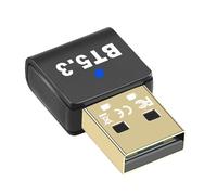 Adaptateur sans Fil pour PC de Bureau, récepteur de dongle sans Fil - Récepteur sans Fil et émetteur pour PC | Plug and Play, l'adaptateur USB Prend en Charge la Transmission Audio Haute définition