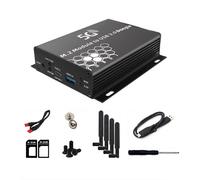 Adaptateur sans fil USB 3.0 vers NGFF M.2 B-Key, 1 emplacement pour carte SIM, 4 antennes et boîtier avec câble USB, compatible 5G 4.0.