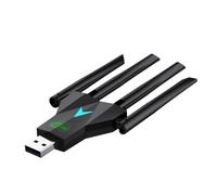 Adaptateur sans fil USB 3.0 WiFi pour ordinateur de bureau, adaptateur réseau double bande USB WiFi 2,4 G/400 Mbps 5G/867 Mbps