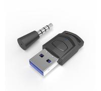 Adaptateur sans fil USB compatible Bluetooth 5.0, émetteur récepteur de musique, écouteurs avec Microphone pour PS5/PS4/PC