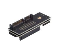Adaptateur SAS vers SATA 29 broches SFF-8482 vers disque dur RAID 7+15 22 broches avec chipset et port d'alimentation