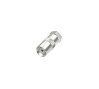 Adaptateur SAT, fiche F mâle - fiche coaxiale femelle