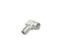 Adaptateur SAT, fiche F mâle - fiche F femelle, 90 °