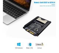 Adaptateur SATA 3.0 HDD pour ordinateur, 22 broches, lecteur de carte mémoire, test d'équipement industriel