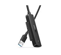 Adaptateur SATA III 3.0 2,5" vers USB pour disque dur/SSD - Noir