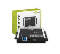 Adaptateur SATA pour disques durs - GOOBAY - USB 3.0 - IDE/SATA/SSD - Alim 12V 2A - Câble USB A↔B 5 Gbit/s