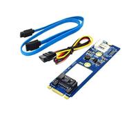 Adaptateur SATA3.0 pour convertir la carte en adaptateur 7 broches carte mère 2242 2260 2280 pour PC convertisseur à profil bas