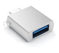 Adaptateur Satechi USB type C Mâle vers USB 3.0 femelle Charge et Synchro Argent Argent G