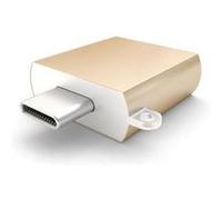 Adaptateur Satechi USB type C Mâle vers USB 3.0 femelle Charge & Synchro Or Dorée G