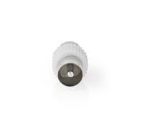 Nedis Adaptateur coaxial CEI (Coaxial) Mâle - CEI (Coaxial) Mâle Blanc
